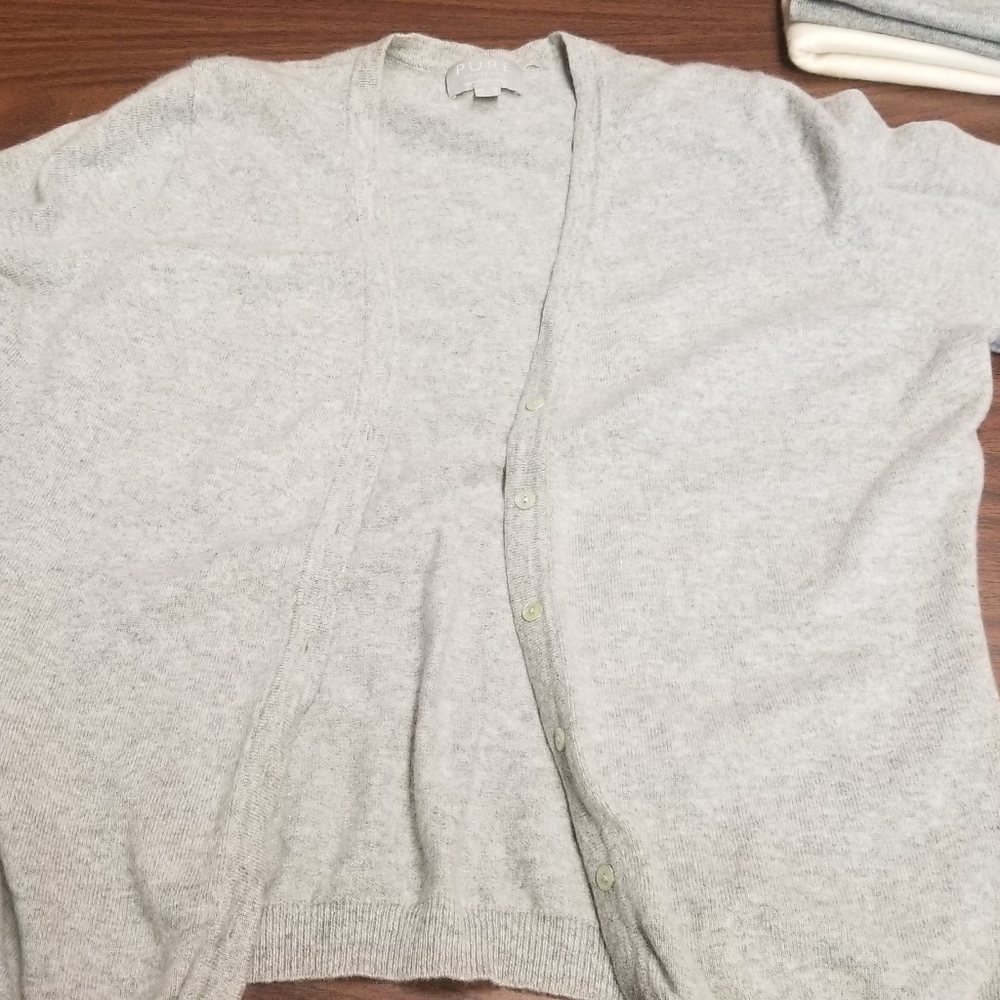 Cashmere V Neck Cardigan